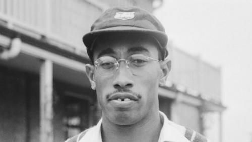 Alf Valentine became the first West Indian to take 100 Test wickets when he bowled Jim Laker in his 19th Test at Bourda 1953-54